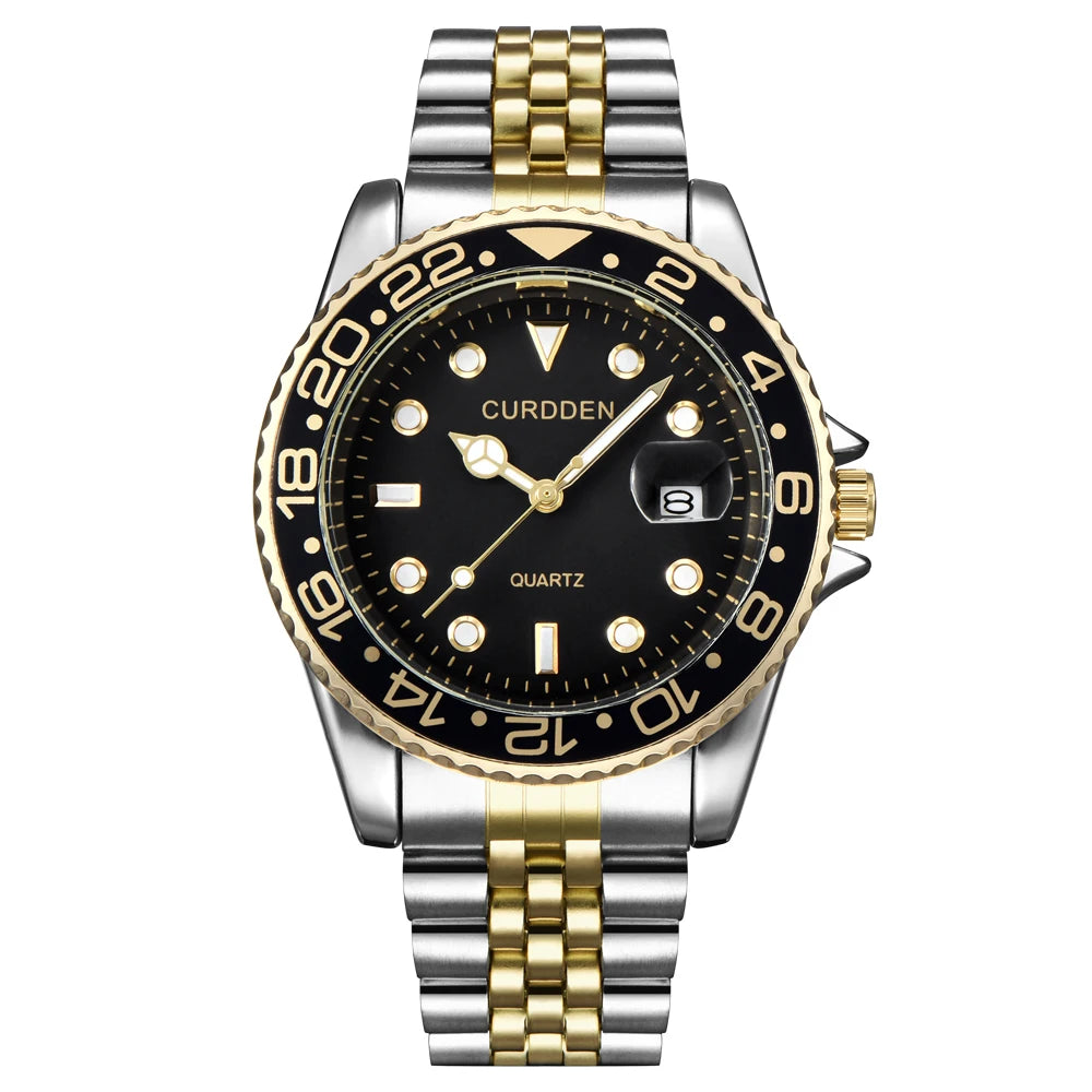 Relógio Masculino CURDDEN Dourado