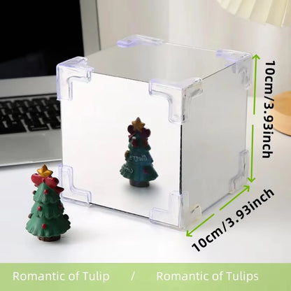 Luz de tulipa cubo